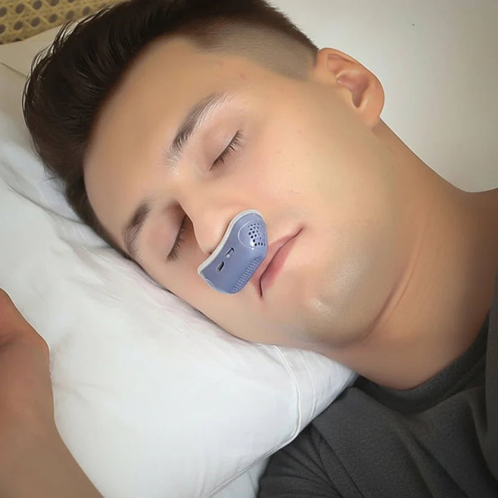 Compact CPAP Device for Snoring and Sleep Apnea Relief