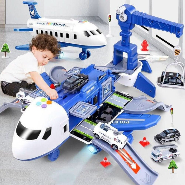 Adventure AirPlay Set with Airplane & Vehicles for Creative Kids