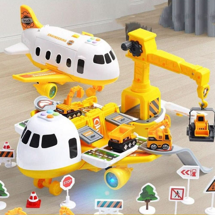 Adventure AirPlay Set with Airplane & Vehicles for Creative Kids