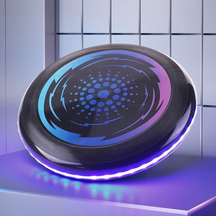 LED Glowing Frisbee for Night Games & Outdoor Fun