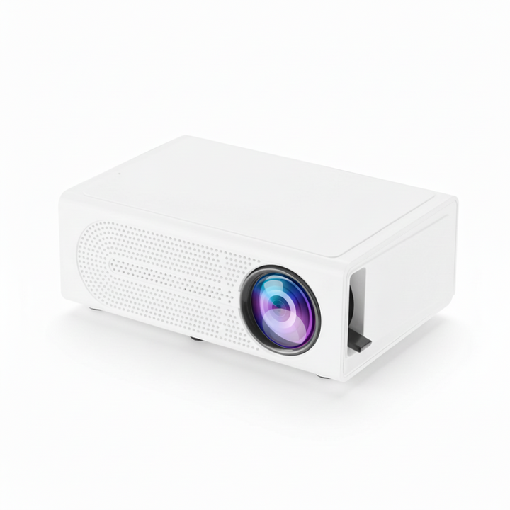 High-Intensity Mini Projector 3000 Lumens – Compact, HDTV & USB Compatible, Perfect for Home Theater & Outdoor Use!