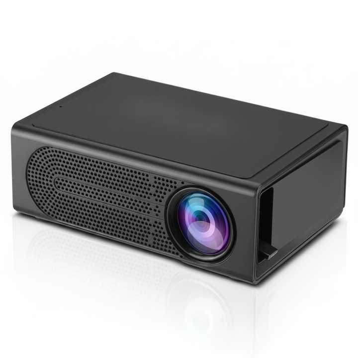 High-Intensity Mini Projector 3000 Lumens – Compact, HDTV & USB Compatible, Perfect for Home Theater & Outdoor Use!