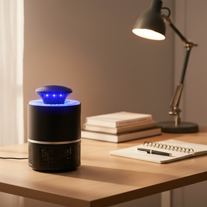 Silent UV Mosquito Lamp with USB and Anti-Shock System