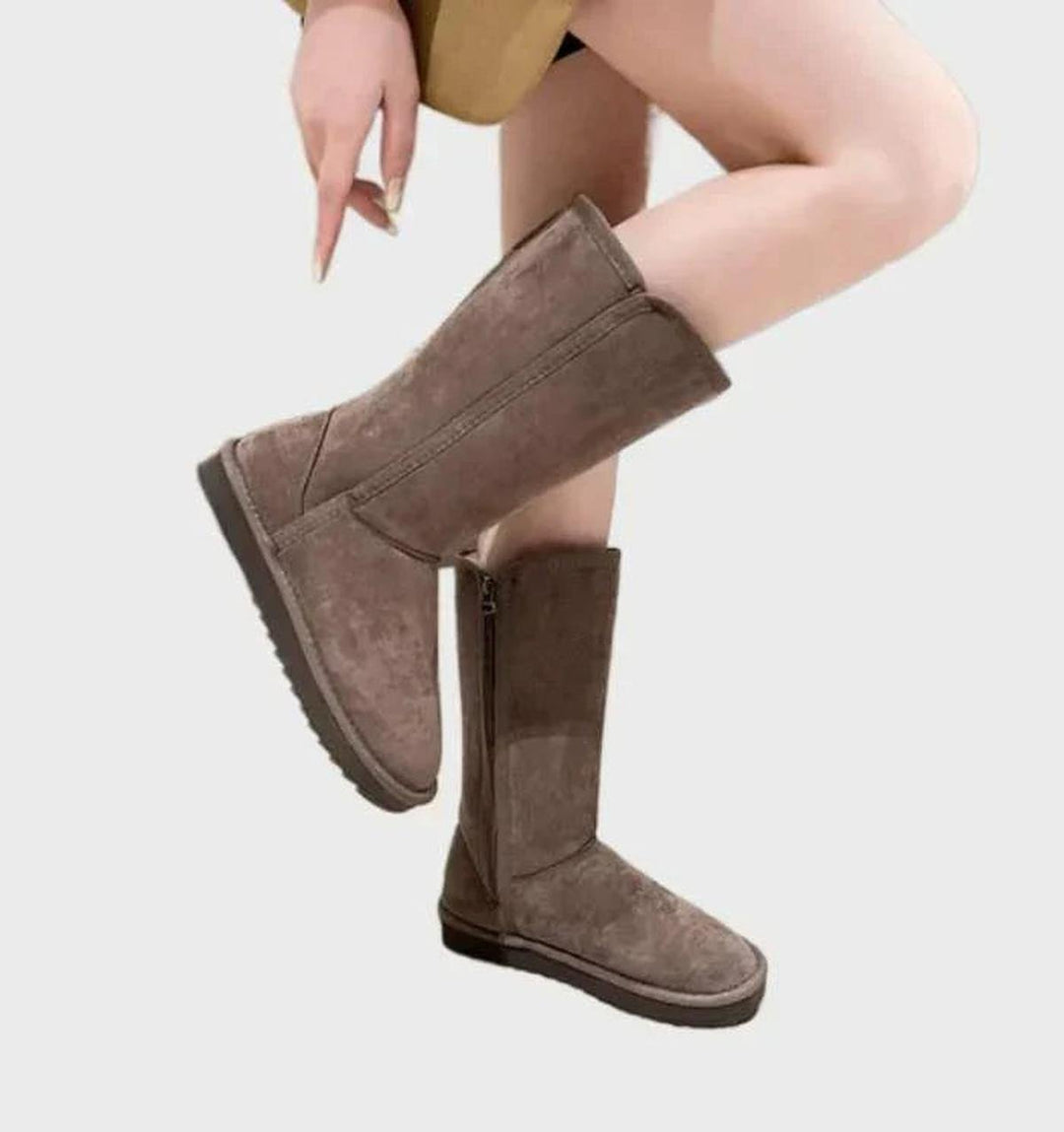Women's Knee High Snow Boots | Suede