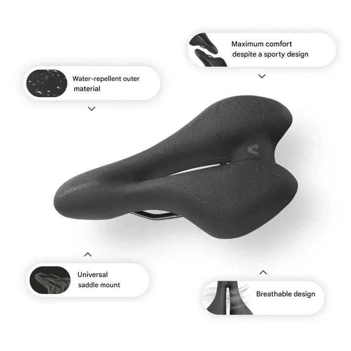Ergonomic Bicycle Saddle with Memory Foam