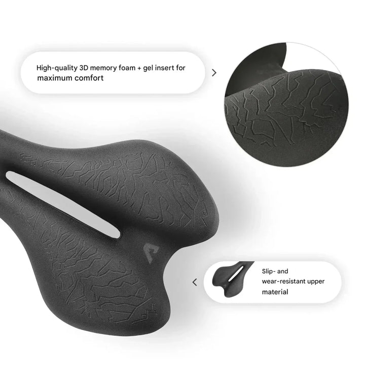 Ergonomic Bicycle Saddle with Memory Foam