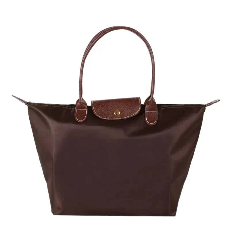 Women's Shoulder Bag Handbag | Button Closure