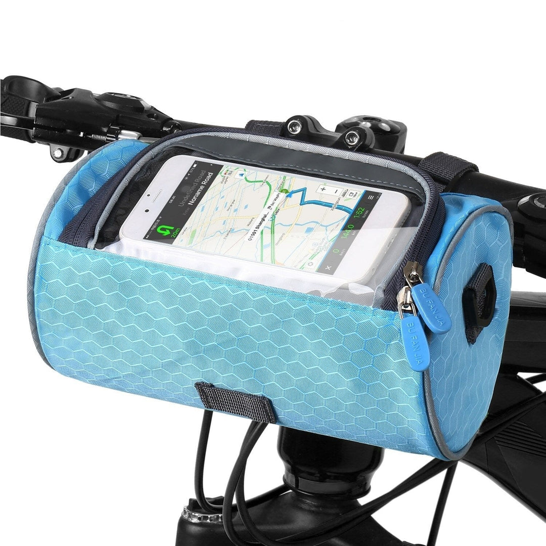 Compact Bike Handlebar Bag with Phone Pocket – Convenient Storage for On-the-Go