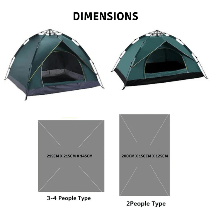 Instant Setup Outdoor Tent