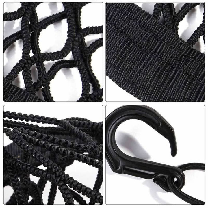 Car Safety Net for Dogs with Convenient Storage Solution