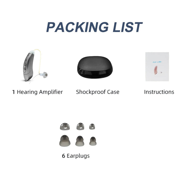 Invisible BTE Hearing Aids with App Control