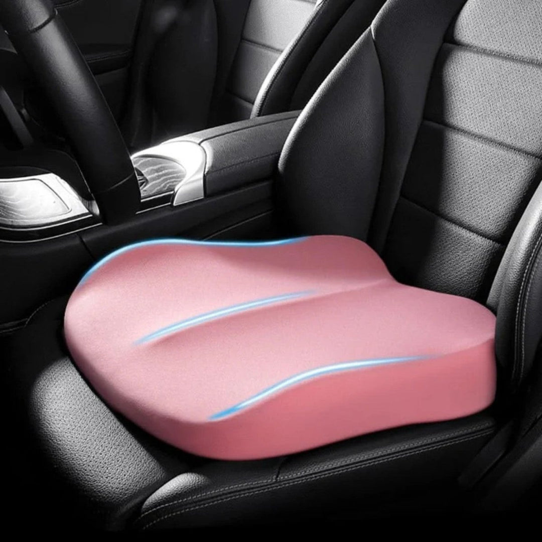 Comfortable Ergonomic Car Seat Cushion for Enhanced Visibility