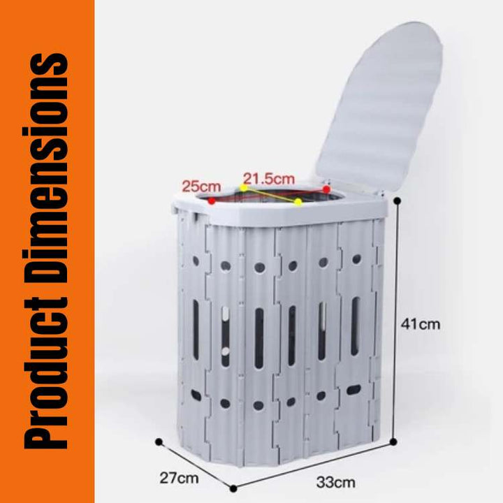 Premium Folding Toilet for Convenient Use