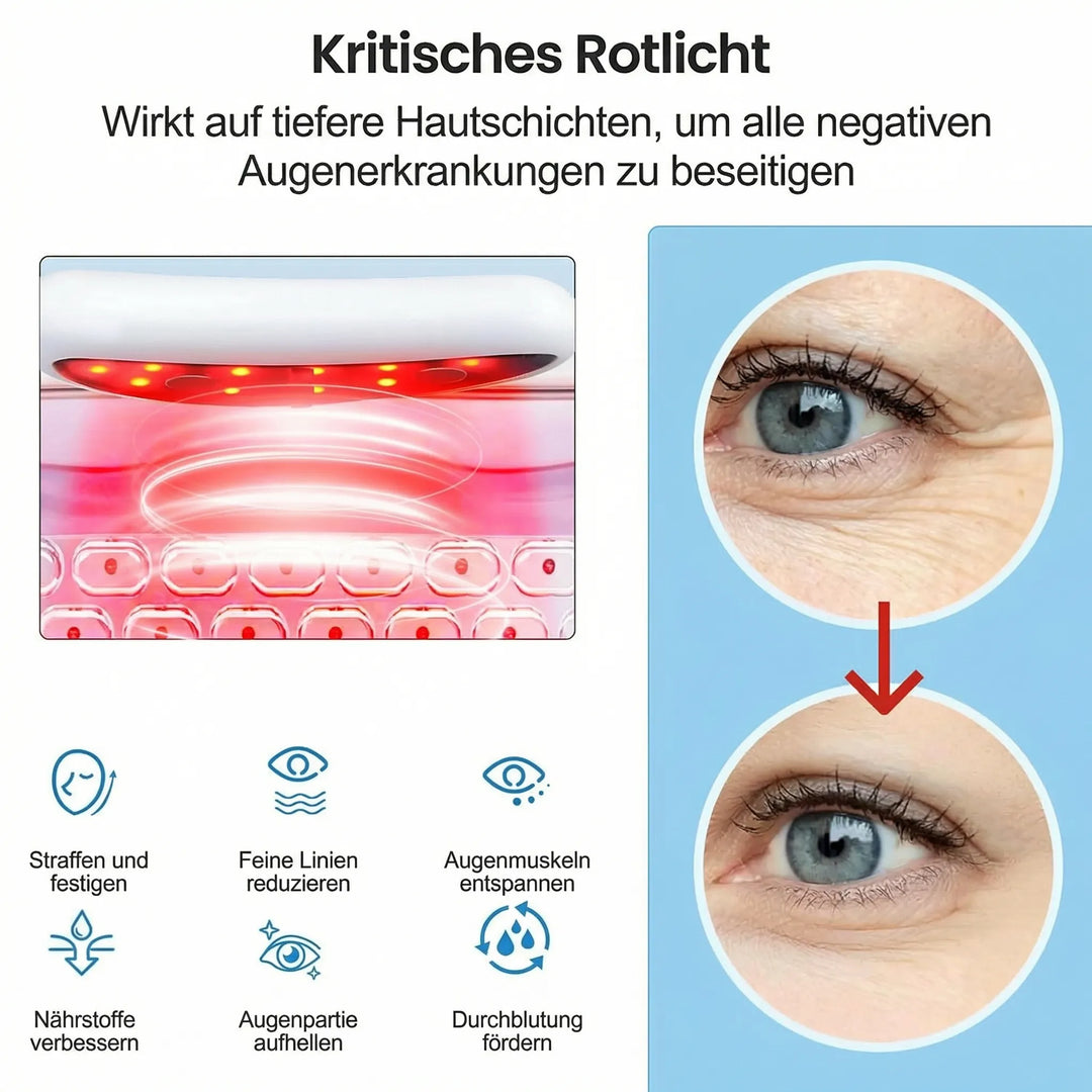Red Light Therapy Device for Reducing Dark Circles and Puffiness