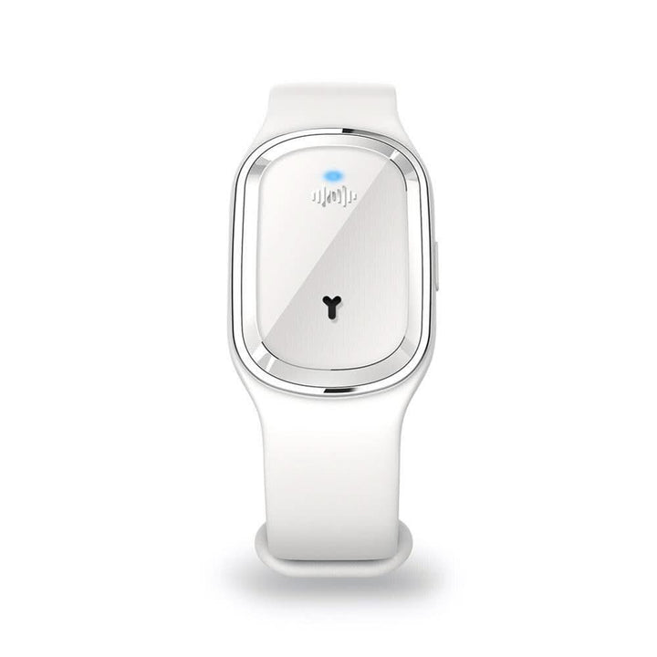 Ultrasonic Mosquito Repellent Bracelet with Rechargeable Battery and Modern Design