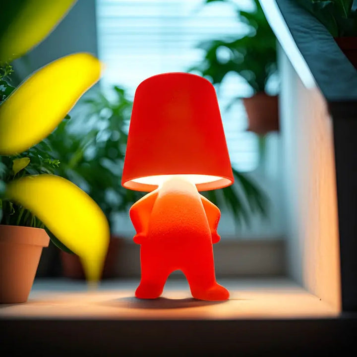 Children's Room Table Lamp | Modern Night Light | Glow-In-The-Dark Table Light