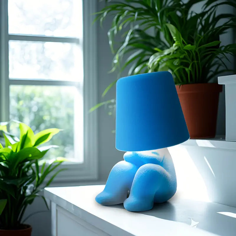 Children's Room Table Lamp | Modern Night Light | Glow-In-The-Dark Table Light