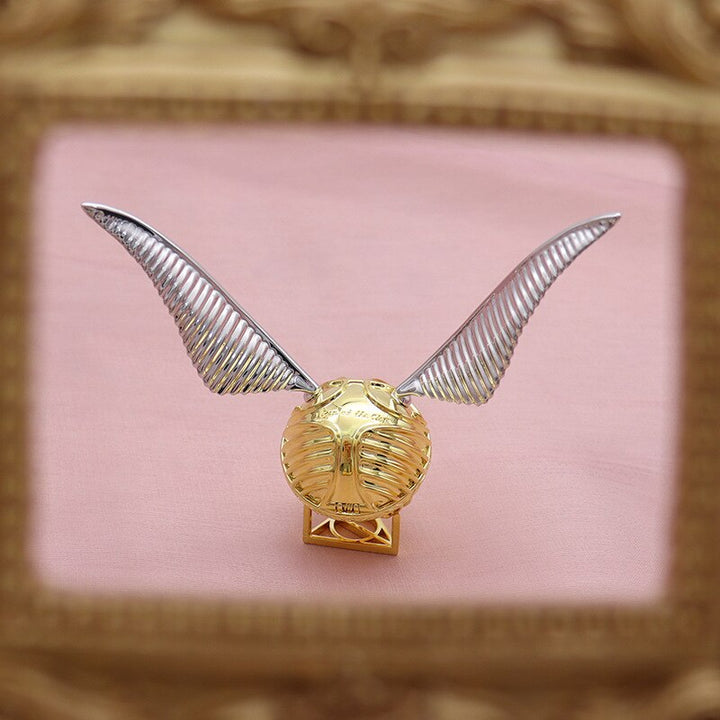 Gold Plated 18k Treasure Ring Box with Movable Design | Luxury Jewelry