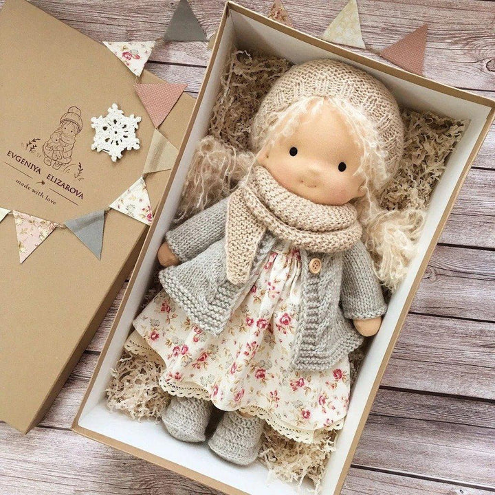 Handcrafted Winter Cuddle Doll