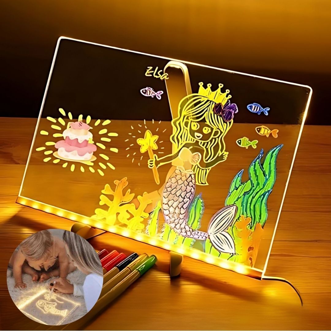 Children's Toy | LED Writing and Drawing Board