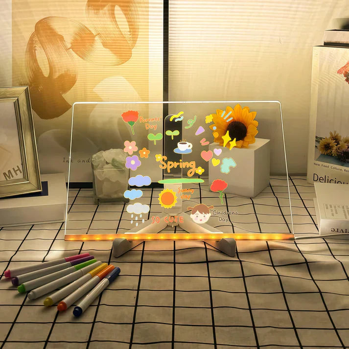 Children's Toy | LED Writing and Drawing Board