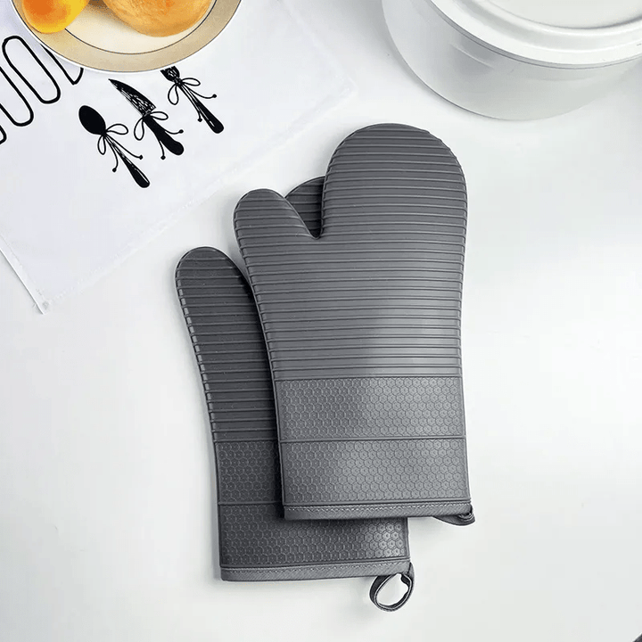 Non-Slip Silicone Oven Gloves for Maximum Heat Protection