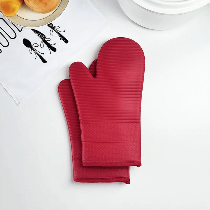 Non-Slip Silicone Oven Gloves for Maximum Heat Protection