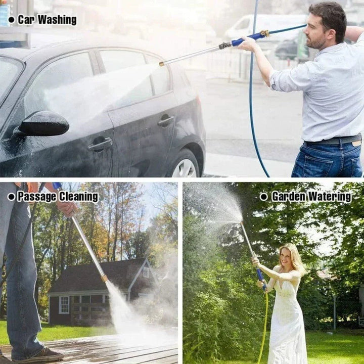 High-Pressure Garden Hose Attachment for Cleaning