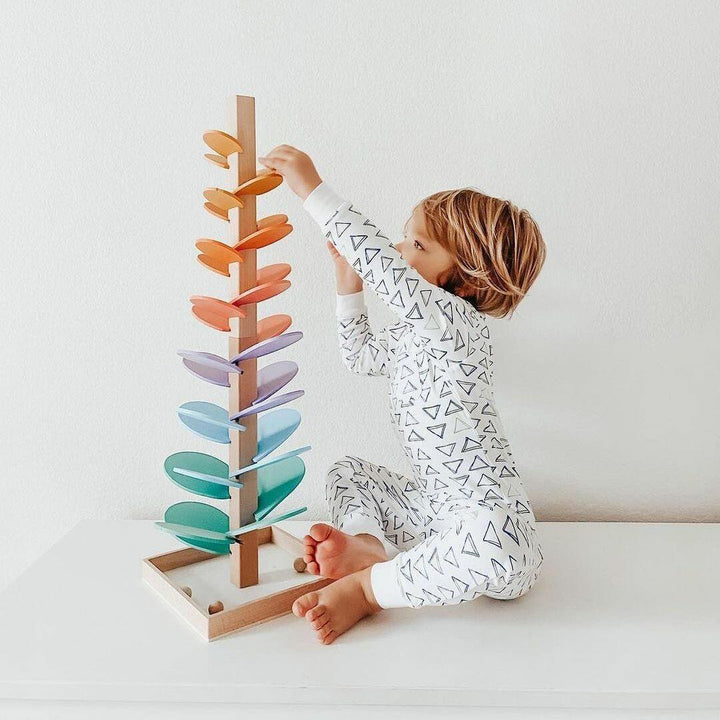 Wooden Ball Track for Children Aged 1 and Up