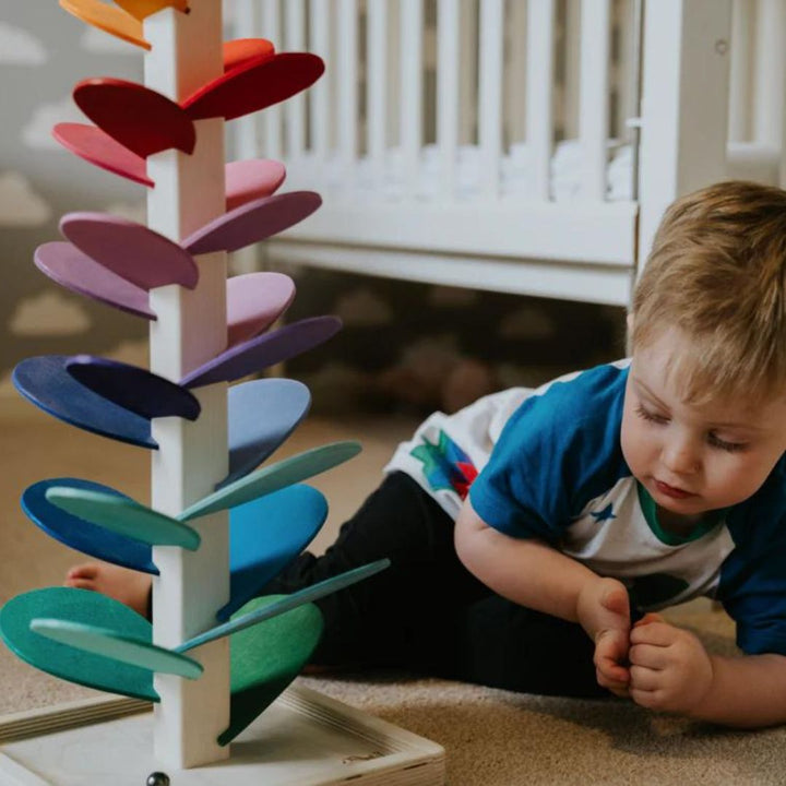 Wooden Ball Track for Children Aged 1 and Up