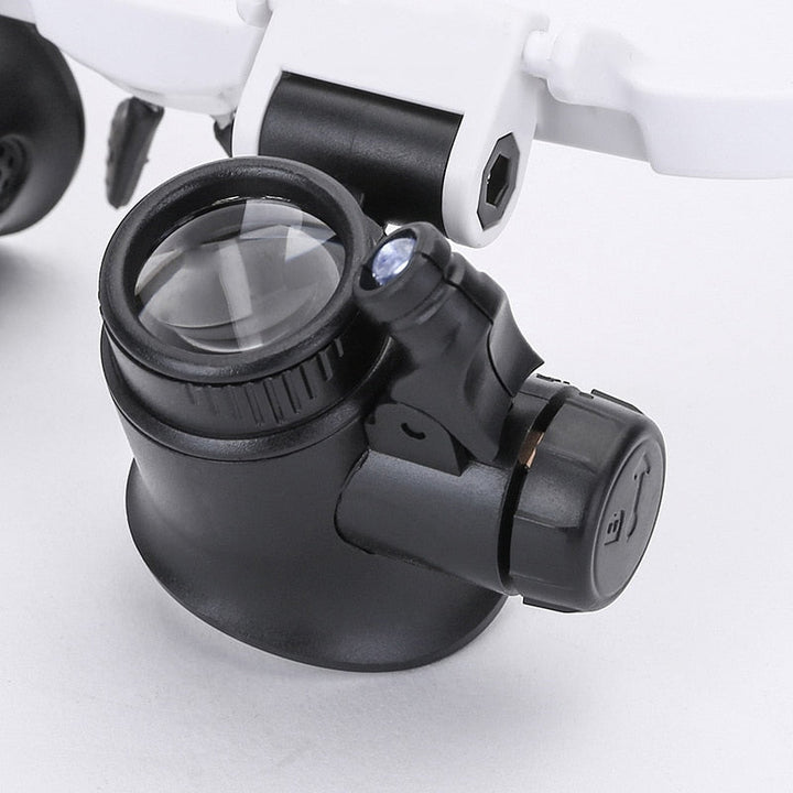 Magnifying Glasses with Light and 8x, 15x & 23x Magnification