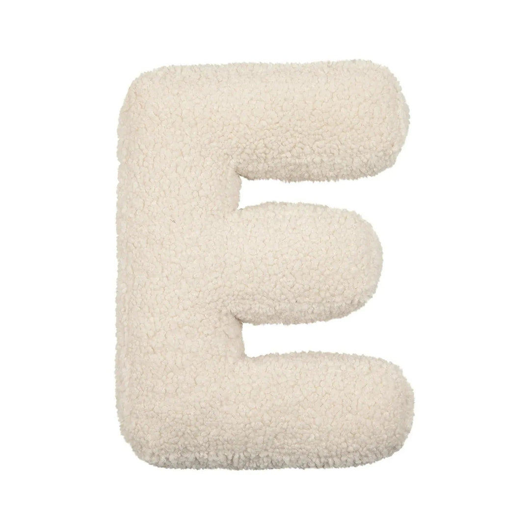 Customizable Plush Letter Cushion - Soft Decorative Accent for Sofa or Kids' Room