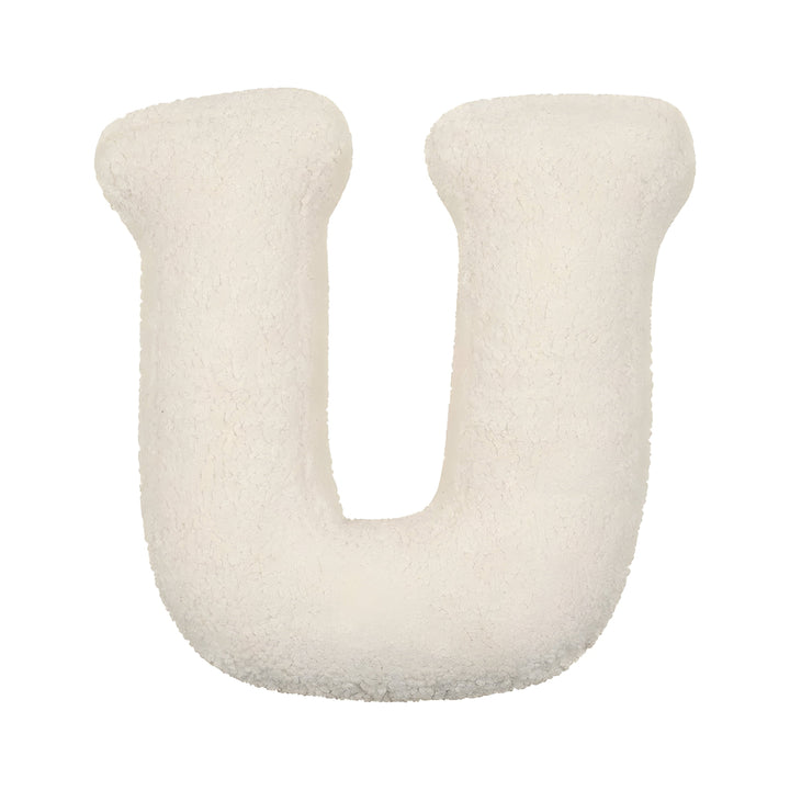 Customizable Plush Letter Cushion - Soft Decorative Accent for Sofa or Kids' Room