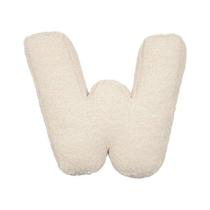 Customizable Plush Letter Cushion - Soft Decorative Accent for Sofa or Kids' Room