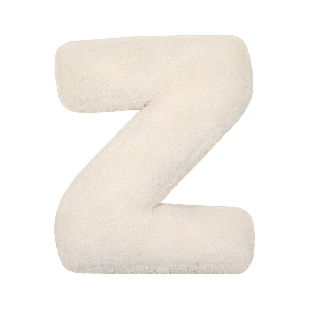 Customizable Plush Letter Cushion - Soft Decorative Accent for Sofa or Kids' Room