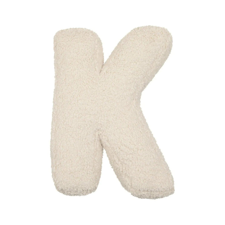 Customizable Plush Letter Cushion - Soft Decorative Accent for Sofa or Kids' Room