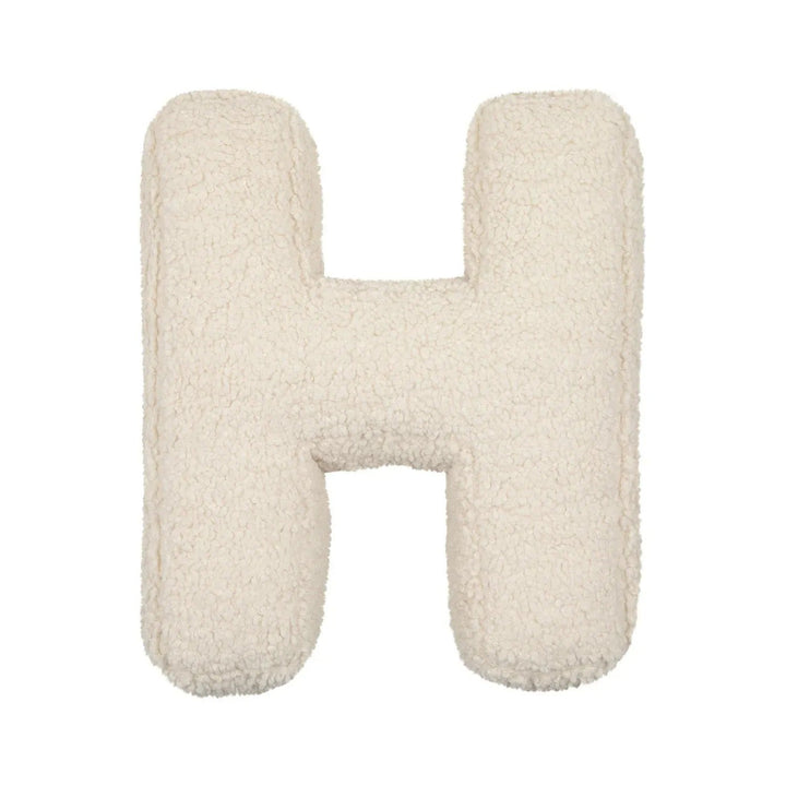Customizable Plush Letter Cushion - Soft Decorative Accent for Sofa or Kids' Room