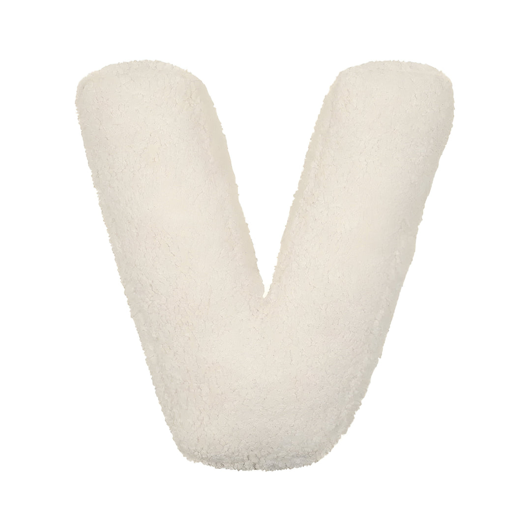 Customizable Plush Letter Cushion - Soft Decorative Accent for Sofa or Kids' Room