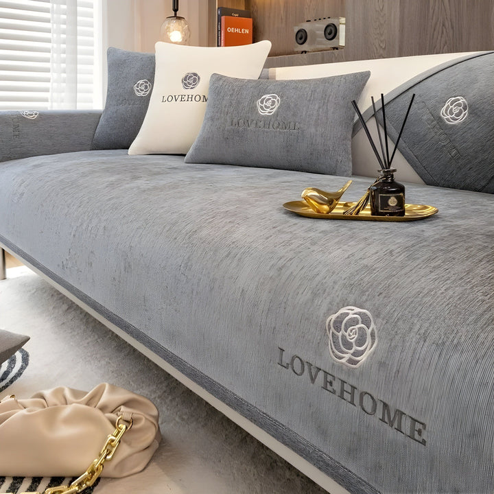 Premium Sofa Cover - Contemporary, Non-Slip Cushion Protector