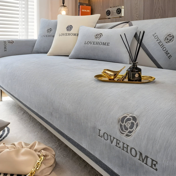 Premium Sofa Cover - Contemporary, Non-Slip Cushion Protector