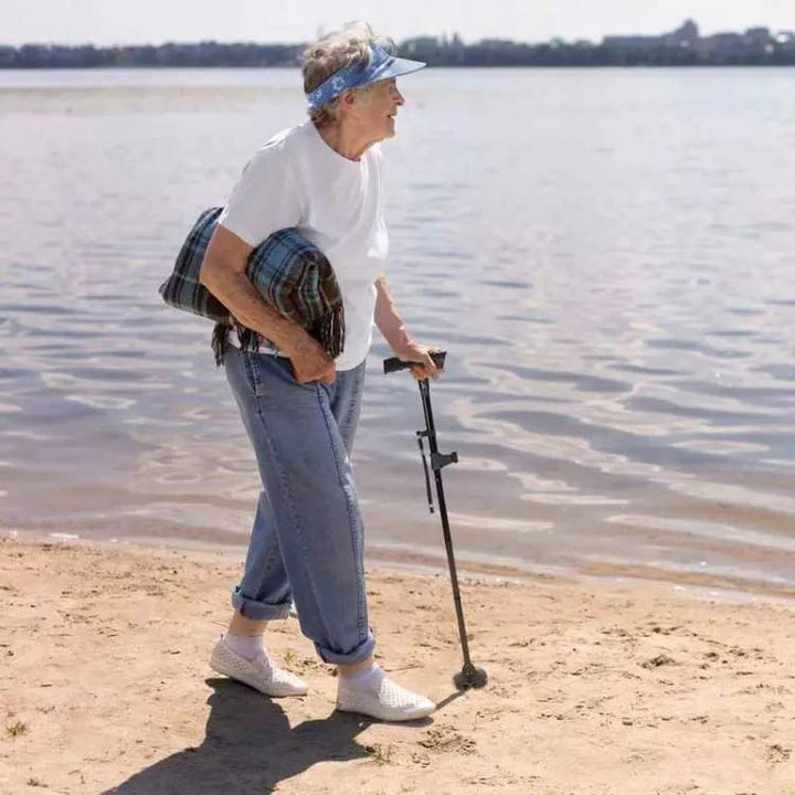 Versatile LED Folding Walking Cane