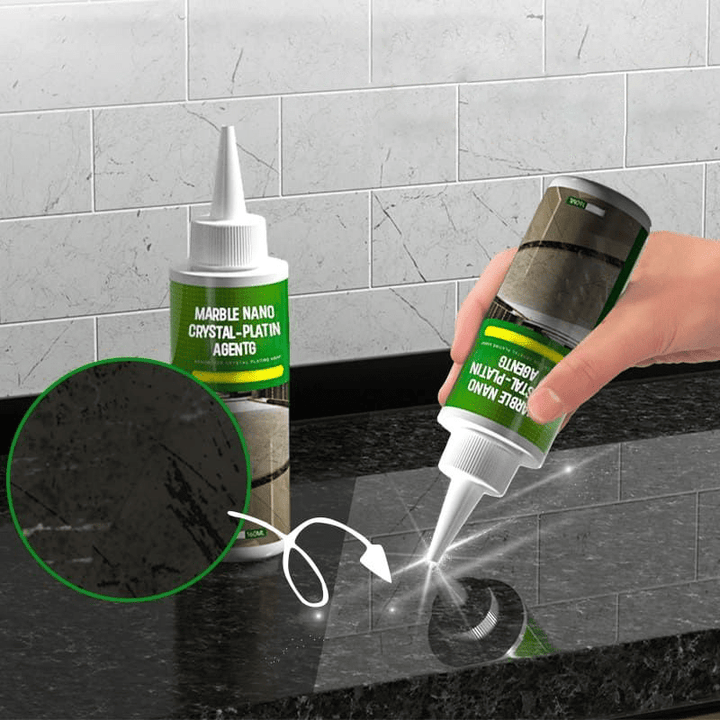 Instant High-Gloss Stone Coating for Marble, Granite, and More