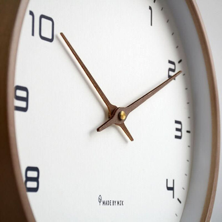 Wooden Wall Clock – Serene Scandinavian Design for Tranquil Living Spaces