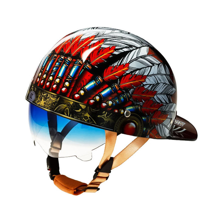DOT Approved Motorcycle Baseball Helmet