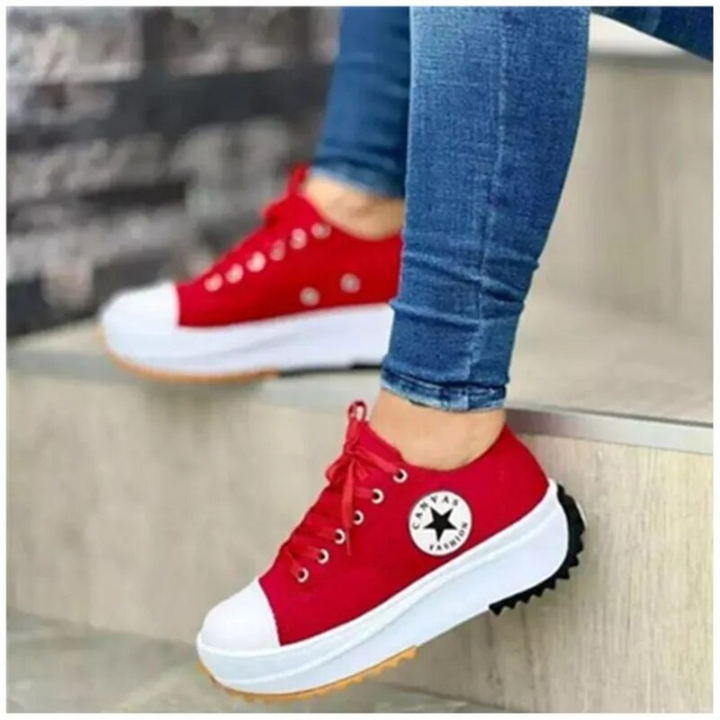 Ladies Comfortable Sneakers | Flat