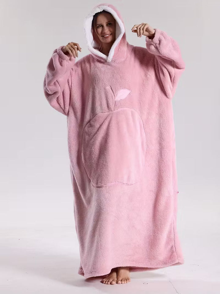 Cozy Hoodie Blanket | Sleeved Blanket | Wearable Hoodie Blanket