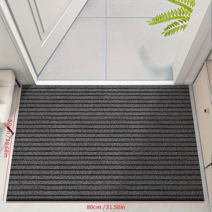 Weatherproof Doormat for Indoor and Outdoor Use | Dirt-Collecting Mat